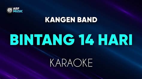 Kangen Band Bintang 14 Hari Karaoke Duet YouTube