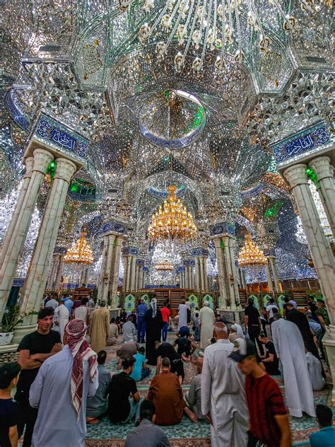 Interior of the Holy Shrine Of Imam … – License image – 13815552 lookphotos