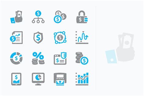 Personal And Business Finance Icons Set 4 Sympa By Introwiz1 On Envato Elements