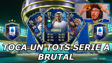 Abro Sbc Jugador Tots De Serie A Italiana Asegurado Abriendo Sobres