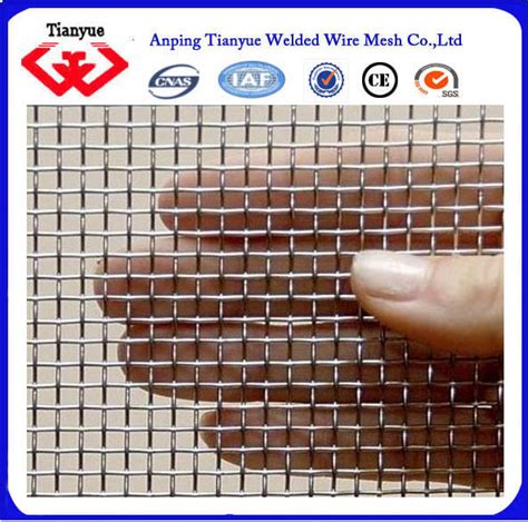 Stainless Steel Woven Crimped Wire Mesh Decorative Woven Wire Mesh China Stainless Steel Wire