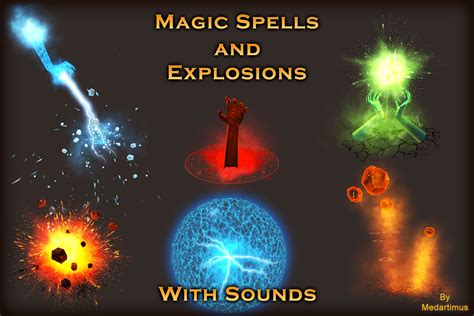 Magic Spells And Explosions Vfx Particles Unity Asset Store