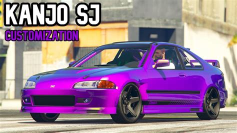 Gta 5 Kanjo SJ Customization Dinka Kanjo SJ Modification YouTube