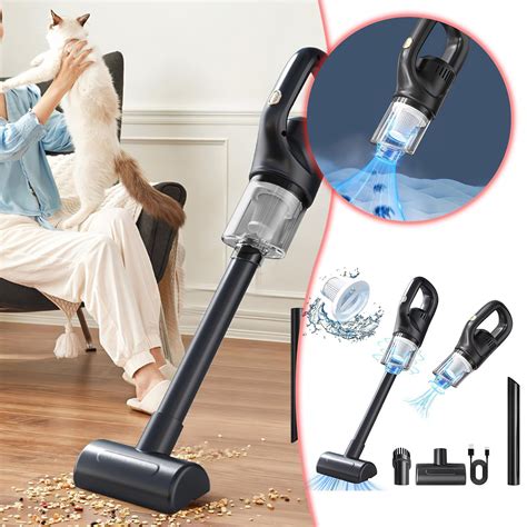 Handheld Vacuum Cleaner Wireless Compressed Air Duster 9000pa Suction