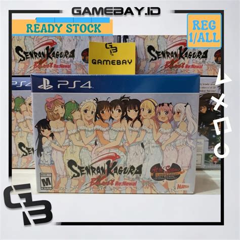 Jual Ps4 Senran Kagura Burst Renewal At The Seams Limited Edition Shopee Indonesia