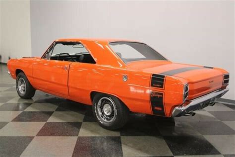 Real Lm Dart Swinger Original Hemi Orange Car Original Buildsheet