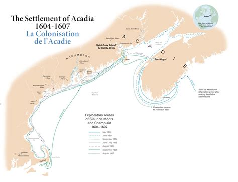 Acadian Map