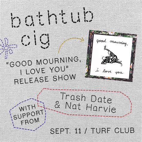 Bathtub Cig Turf Club First Avenue