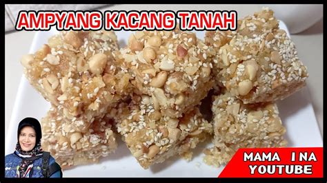 Resep Jajanan Tanpa Minyak Goreng Ampyang Kacang Jajanan Khas