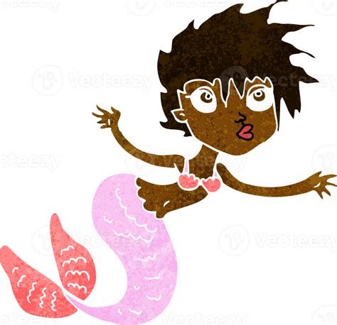 Cartoon Mermaid Drawing 46993866 Png