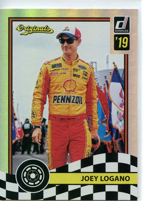 Donruss Racing Nascar Originals Insert Holographic O Joey Logano