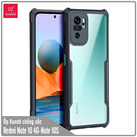 Ốp Lưng Cho Xiaomi Redmi Note 10s Note 10 4g Chống Sốc Trong Viền