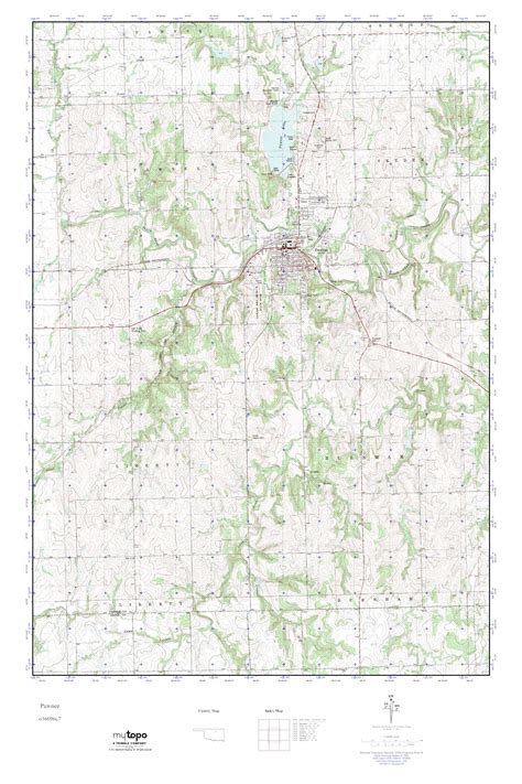 Mytopo Pawnee Oklahoma Usgs Quad Topo Map