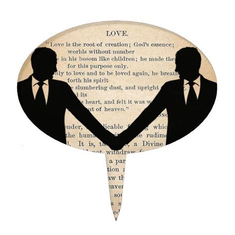 Vintage Love Marriage Gay Wedding Longfellow Cake Topper Zazzle