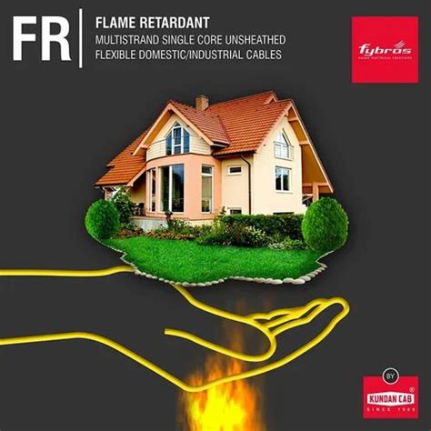 Fybros Flame Retardant House Wire Roll Length M Wire Size Sqmm