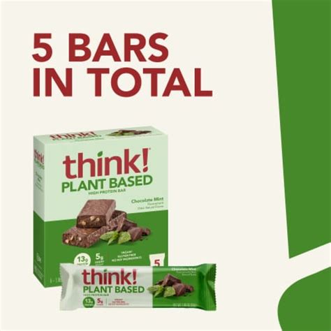 Think Chocolate Mint Protein Bars 5 Ct Frys Food Stores