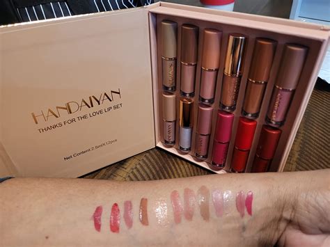 Handaiyan Liquid Lipstick Set Colors Thanks For The Love Lip Set