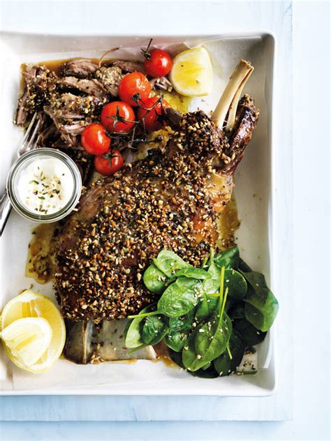 Slow Roasted Dukkah Lamb Shoulder Donna Hay