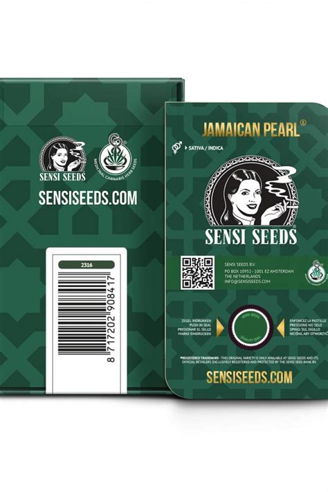 Jamaican Pearl Regular Buy Sensi Seeds Cannabis Seeds