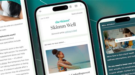 Skimm Well A New Health And Wellness Newsletter Theskimm