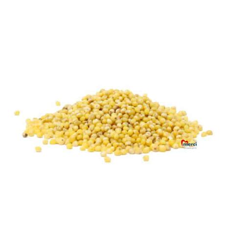 Grain De Millet Biologique Caisse Aliments Merci