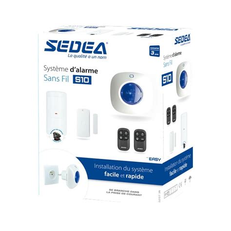 Système d alarme S10 sans fil Sedea Intruder Alarms