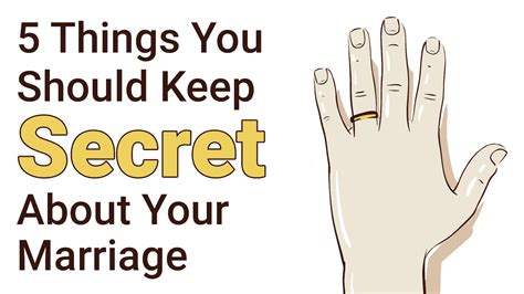 5 Things You Should Keep Secret About Your Marriage Power Of Positivity Positive Thinking