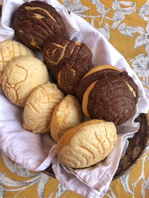 How To Make Chocolate And Vanilla Conchas Muy Bueno Cookbook Bread