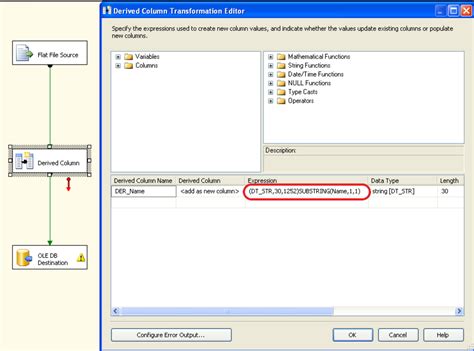 Welcome To Techbrothersit Ssis How To Write Expressions On Data Flow Task For Derived Column