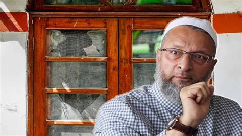 Asaduddin owaisi AIMIM च परमख असदददन ओवस यचय घरवर हलल