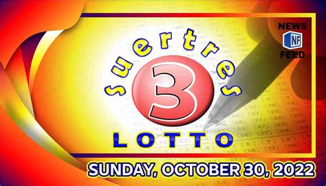 Swertres Result Sunday October Official Pcso Lotto Results