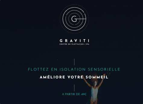 Graviti Centre de flottaison à Lyon et Bordeaux