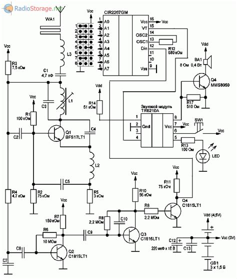 Схема звонки беспроводные - 94 фото
