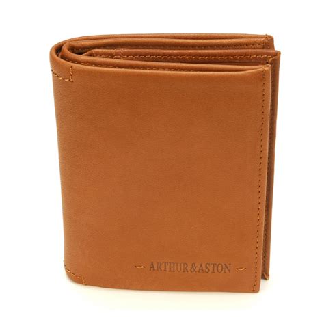 Portefeuille Homme Arthur Aston JOHANY Cuir Cognac 3555030138331