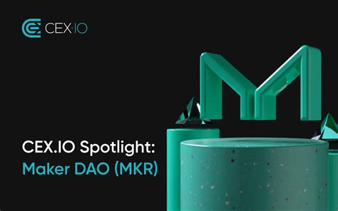 Cex Io Spotlight Makerdao Bitcoin Crypto Trading Blog Cex I