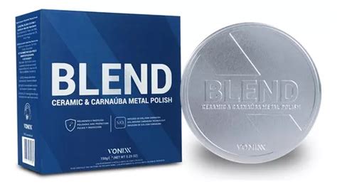 Polidor De Metais Blend Metal Polish Vonixx 150g MercadoLivre