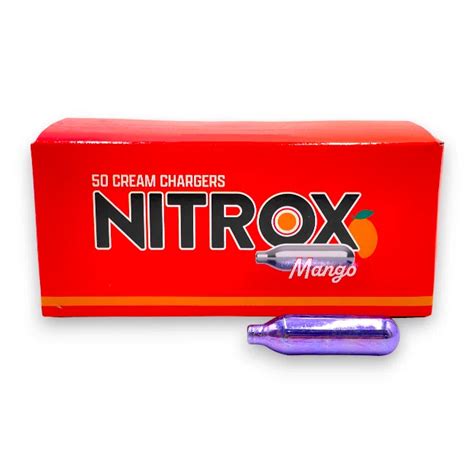 Nitrox Novelty Cream Charger 8gmct 50ctbx