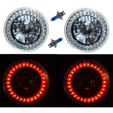 Octane Lighting H H Red Led Angel Eye Halo Turn Signal