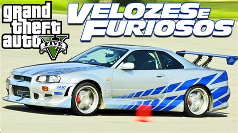 Gta 5 Carro Velozes E Furiosos Youtube