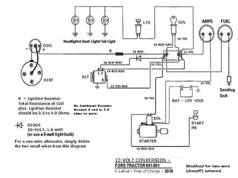 Installation Diagram For12 To 5 Volt Interface On Ford Wirin