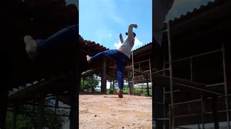 golpe de capoeira parafuso 360 meia lua de compasso e chapéu de couro é