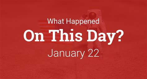 On This Day In History January 22