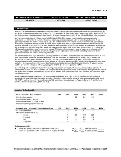 Pdf Hojas Informativas Sobre La Atención Y Tratamiento … Primer