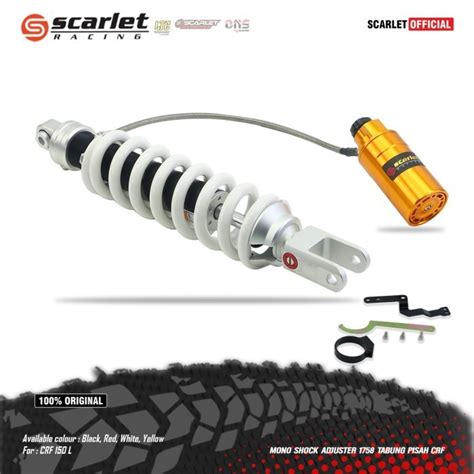 Jual Scarlet Racing Mono Shock Skok Crf Double Adjuster Tabung