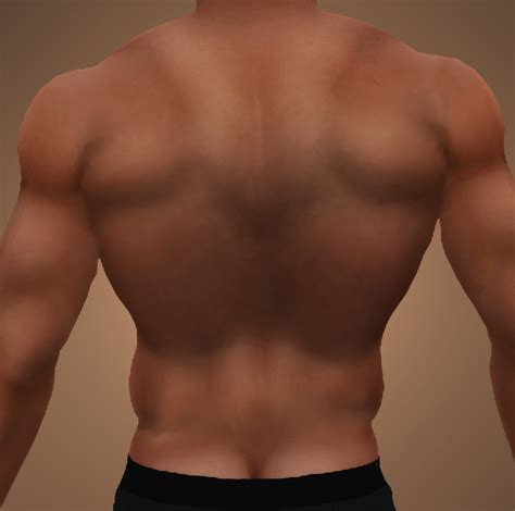 Body Classic Physique Sims Body Mods Sims Teen The Sims Skin