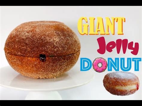 Giant Jelly Donut Mega Jam Doughnut Cake Recipe By My Cupcake Addiction Recipe Flow