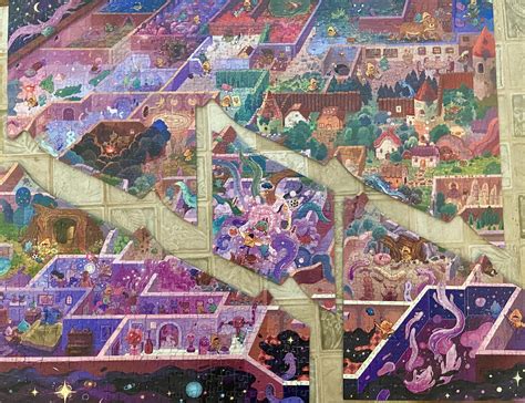 magic puzzle company  mystic maze  pieces rjigsawpuzzles