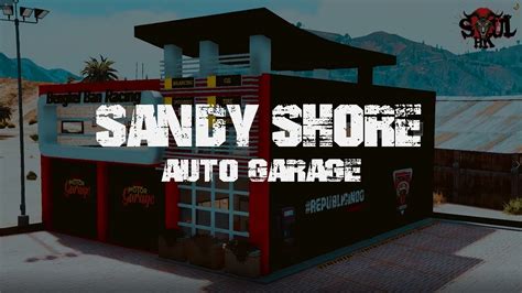 2 SANDY SHORES MLO AUTO GARAGE FIVEM GTA V INDONESIA YouTube