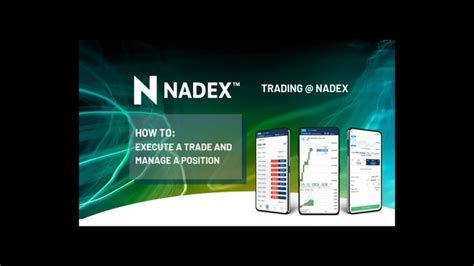 How To Execute A Trade And Manage An Open Position On Nadex YouTube