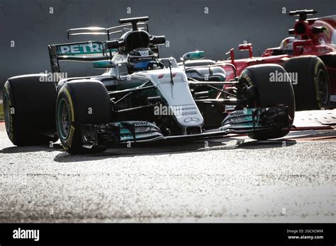 Valtteri Bottas FIN Mercedes AMG F1 W08 Formula One Testing Day 1